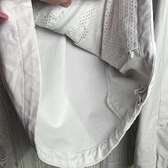 The North Face Womens Apex Bionic Soft Shell Jacket Size S/P Ivory White - Picture 5 of 7